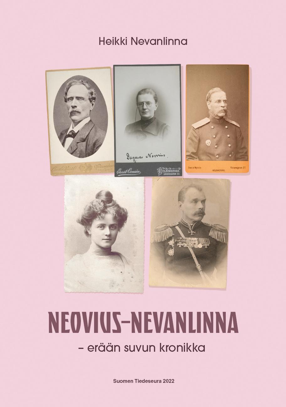 Neovius-Nevanlinna − erään suvun kronikka -kirjan kansi.